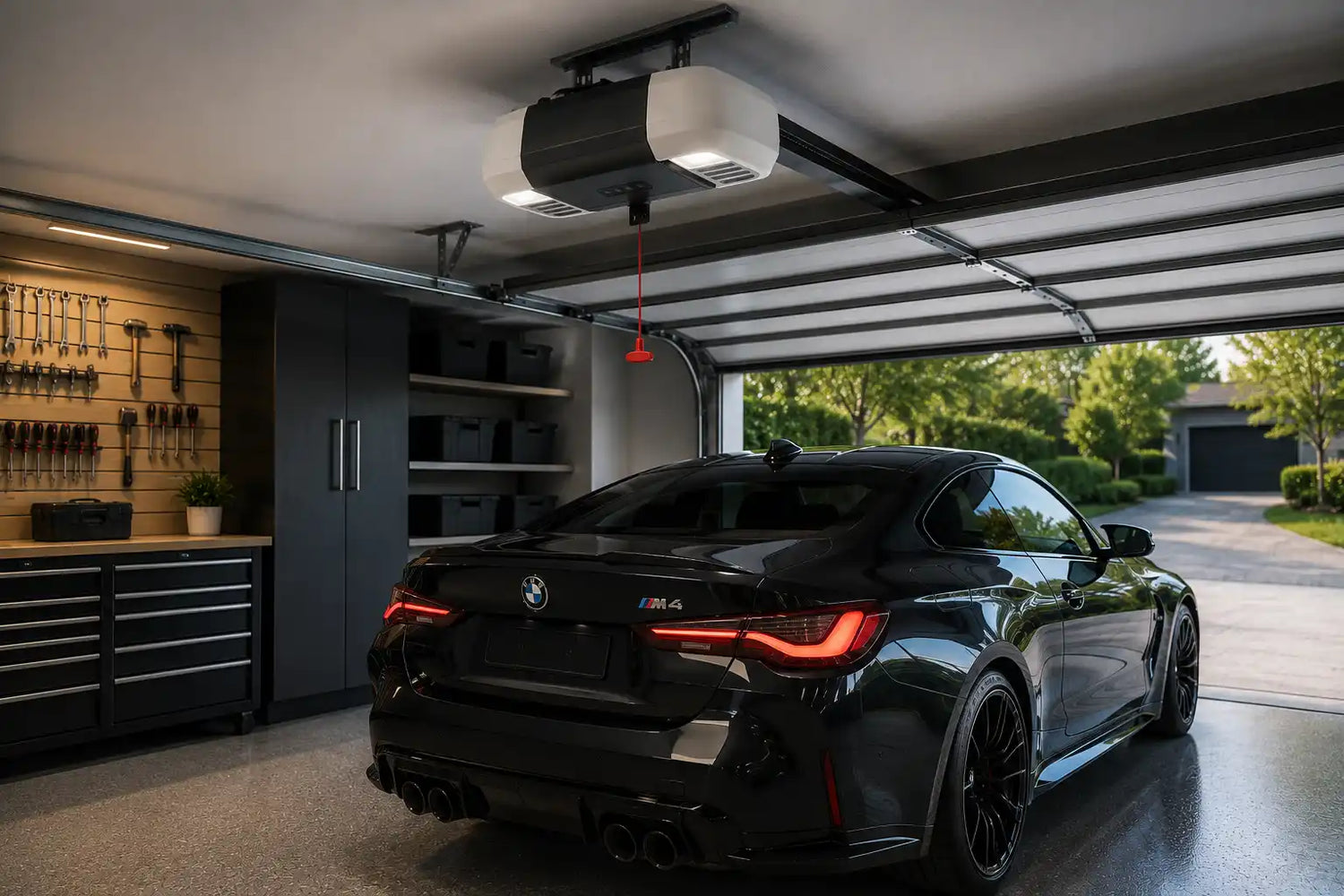 Techlune automatic garage door opener systems for modern homes